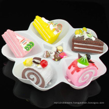 Plastic Plate Disposable Tray 5 Compartment Plastic Tray